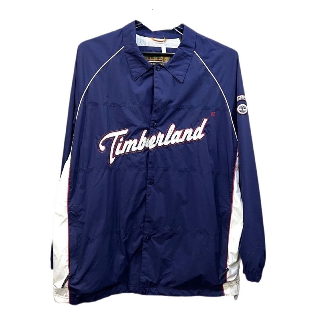 Vintage Timberland Weather Gear Windbreaker Sz L